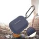 Θήκη Σιλικόνης AhaStyle PT-P1 Apple AirPods Pro Premium με Γάντζο Σκούρο Μπλε