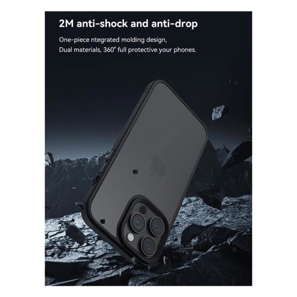 Θήκη TPU & PC Shock Proof Devia Apple iPhone 15 Pro Pino Μπλε