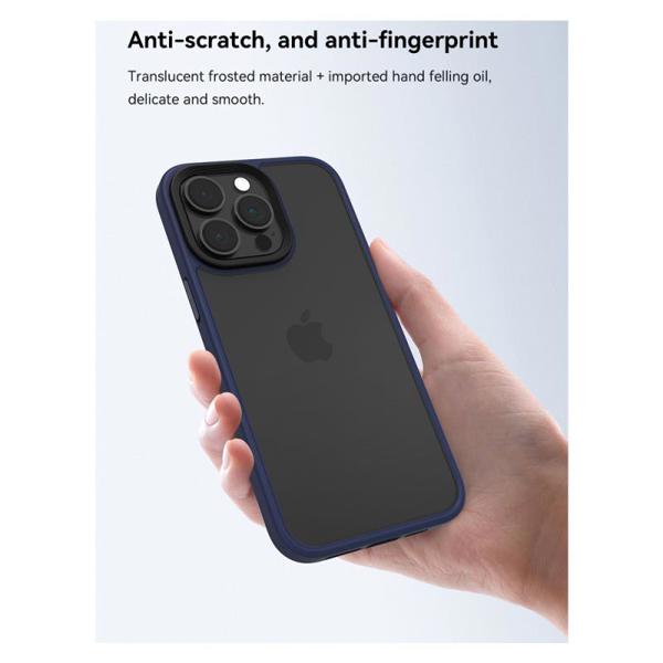 Θήκη TPU & PC Shock Proof Devia Apple iPhone 15 Pro Pino Μπλε
