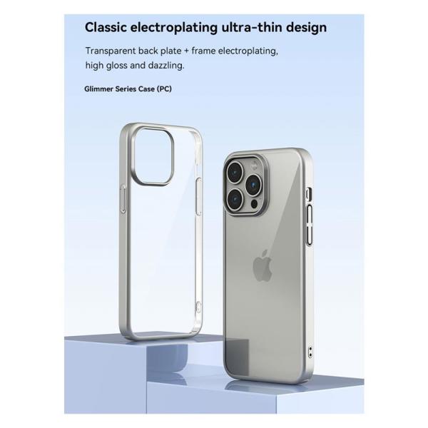 Θήκη PC Devia Apple iPhone 15 Glimmer Ροζ