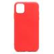Θήκη Liquid Silicon inos Apple iPhone 11 Pro L-Cover Κόκκινο