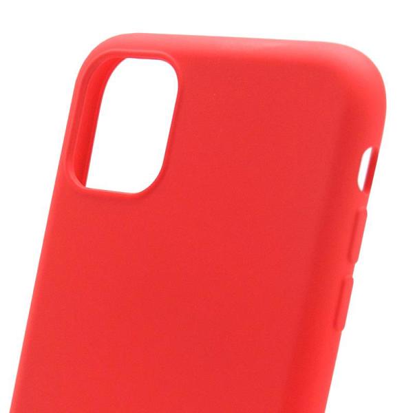 Θήκη Liquid Silicon inos Apple iPhone 11 Pro L-Cover Κόκκινο