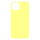 Θήκη Soft TPU inos Apple iPhone 13 S-Cover Κίτρινο