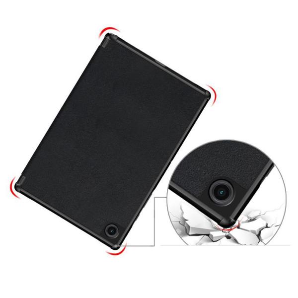 Θήκη Flip Smart inos Samsung X200 Galaxy Tab A8 10.5 (2021) Wi-Fi/ X205 Galaxy Tab A8 10.5 (2021) 4G Μαύρο