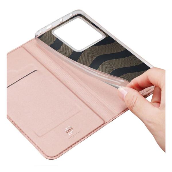 Θήκη Flip Dux Ducis Skin Pro Xiaomi Poco X6 5G/ Redmi Note 13 Pro 5G Ροζ