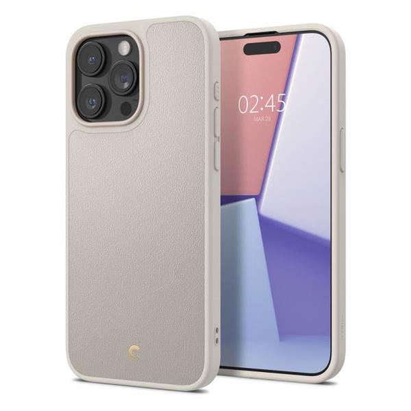 Θήκη Soft TPU & PC Spigen Cyrill Kajuk Mag Magsafe Apple iPhone 15 Pro Max Κρεμ