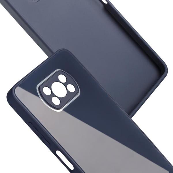 Θήκη TPU & Glass inos Xiaomi Poco X3 NFC/ Poco X3 Pro CamGuard Σκούρο Μπλε