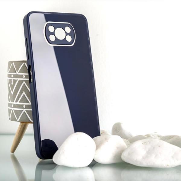 Θήκη TPU & Glass inos Xiaomi Poco X3 NFC/ Poco X3 Pro CamGuard Σκούρο Μπλε