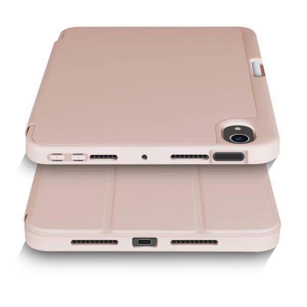 Θήκη Flip Smart inos Apple iPad mini 6 2021 8.3 με TPU & SC Pen Ροζ