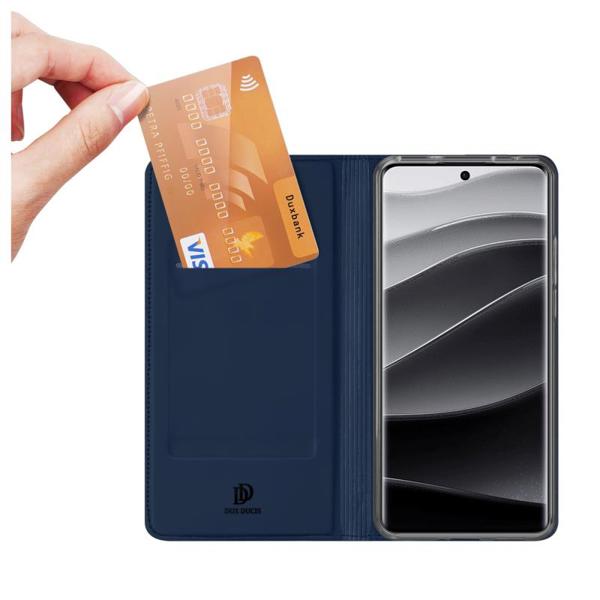 Θήκη Flip Dux Ducis Skin Pro Xiaomi Redmi Note 14 Pro 5G/ Poco X7 5G Μπλε