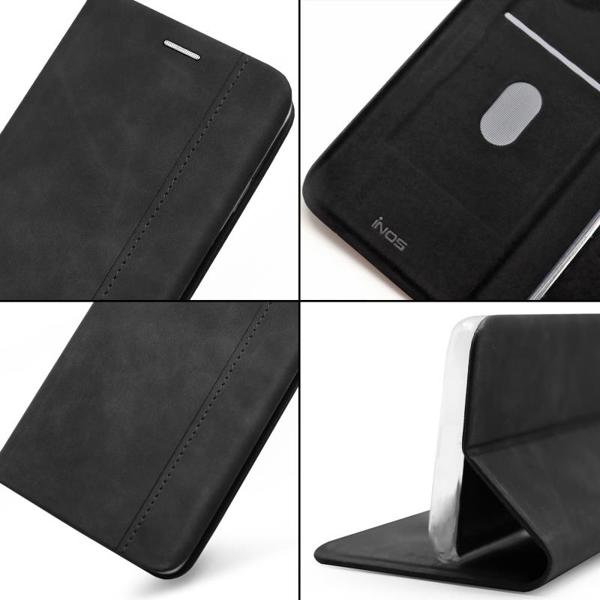Θήκη Flip Book inos Samsung A356 Galaxy A35 5G S-Folio NE Μαύρο
