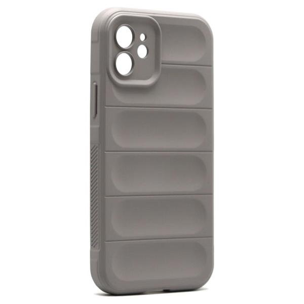 Θήκη Shield TPU inos Apple iPhone 12 Stripes Ανοιχτό Γκρι