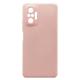 Θήκη Liquid Silicon inos Xiaomi Redmi Note 10 Pro/ Note 10 Pro Max L-Cover Σομόν