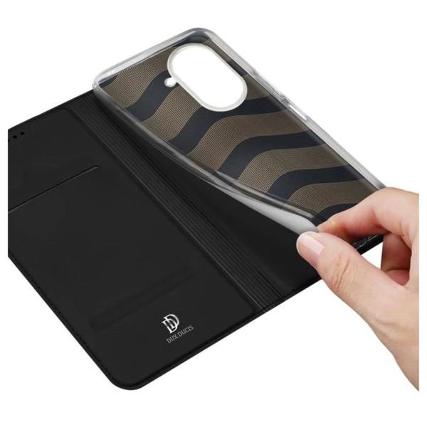 Θήκη Flip Dux Ducis Skin Pro Xiaomi Poco C71/ Redmi A5 Μαύρο