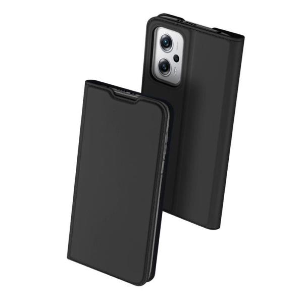 Θήκη Flip Dux Ducis Skin Pro Xiaomi Poco X4 GT 5G/ Redmi Note 11T Pro 5G/ Redmi Note 11T Pro Plus 5G Μαύρο