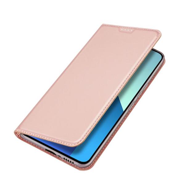 Θήκη Flip Dux Ducis Skin Pro Xiaomi Redmi Note 13 4G Ροζ