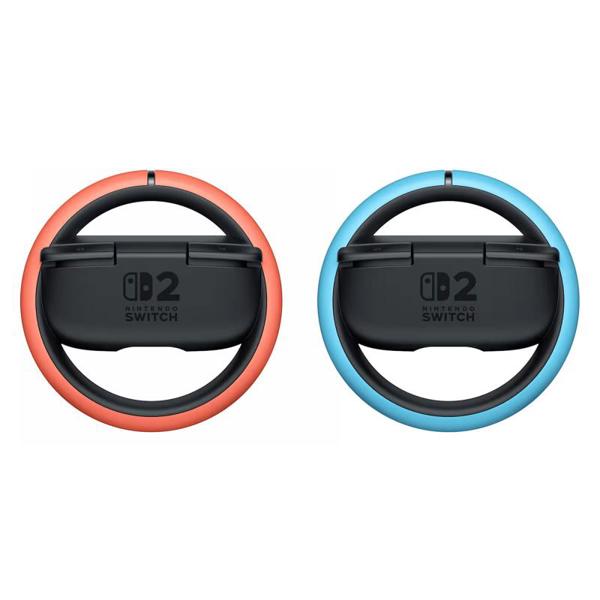 Τιμονιέρες για Nintendo Switch 2 Joy-Con 2 Γαλάζιο-Ανοιχτό Κόκκινο (2 τεμ.)