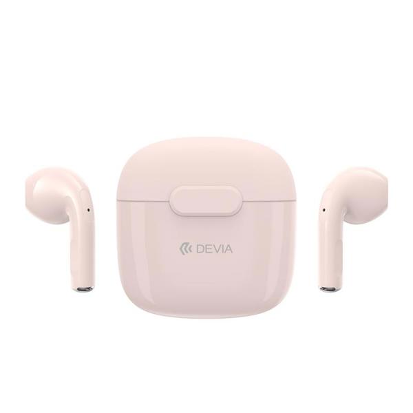 True Wireless Ακουστικά Bluetooth Devia K1 EM057 Kintone Ροζ