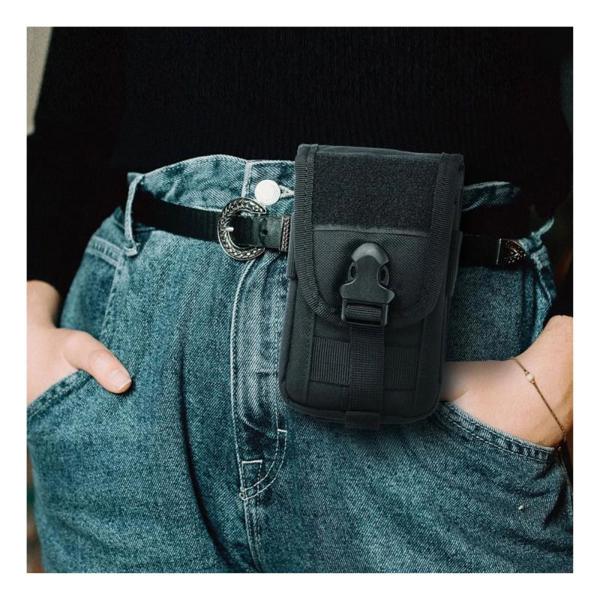 Universal Θήκη i-Holster Κινητών & Smartphones για Ζώνη/Σακίδιο Μαύρη