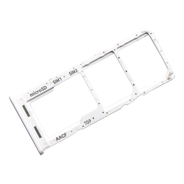 Βάση Κάρτας Sim & SD Samsung A136B Galaxy A13 5G Λευκό (Original)