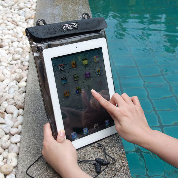 Waterproof Θήκη Dripro IPX8 Certified για Tablet 9''-10'' Διαστάσεων έως 250x190mm