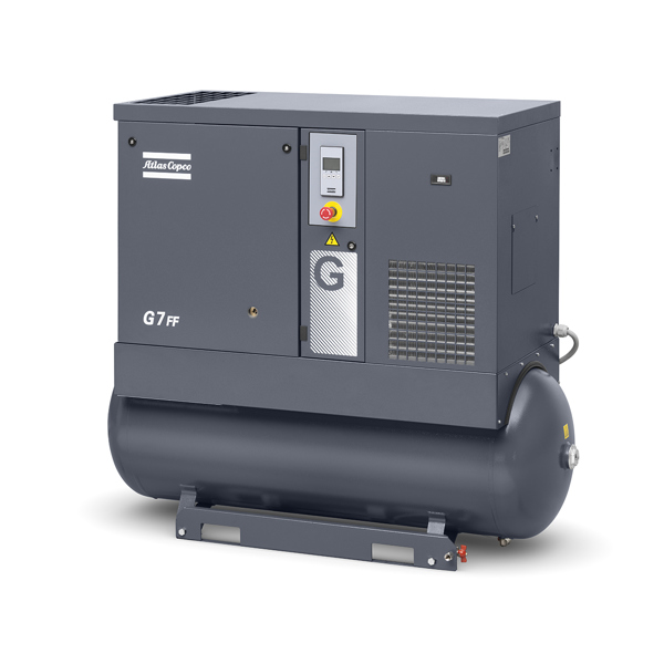 ATLAS COPCO 8153289908-51626 ΚΟΧΛΙΟΦΟΡΟΣ ME ΔΟΧΕΙΟ 500L & ΞΗΡΑΝΤΗ-10HP 7.5KW 10BAR,G7FF 10 400/50 TM500CE(G7-15)