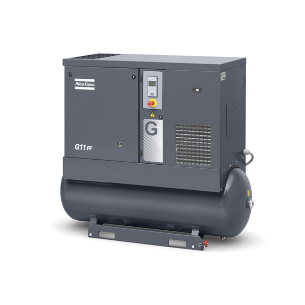 ATLAS COPCO 8153289932-51626 ΚΟΧΛΙΟΦΟΡΟΣ ΜΕ ΔΟΧΕΙΟ 500LT & ΞΗΡΑΝΤΗ - 15HP 11.0KW/10BAR, G11FF 10 400/50 TM500 CE