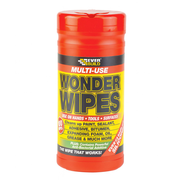EverBuild 467442 WONDER WIPES ΜΑΝΤΗΛΑΚΙΑ ΚΑΘΑΡΙΣΜΟΥ (X100 ΤΕΜ)