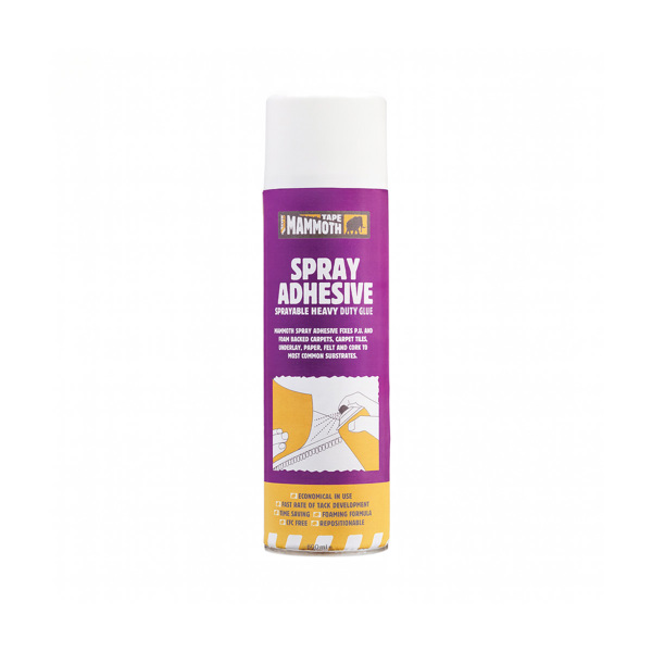 EverBuild 483334 MAMMOTH SPRAY ΜΑΓΝΗΤΙΚΟ ΣΥΓΚΟΛΛΗΤΙΚΟ ΔΑΠΕΔΩΝ ,500ML (ΜΠΕΖ)