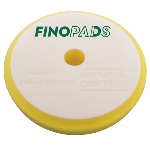 FinoPads FP-80YR ΣΦΟΥΓΓΑΡΙ ΓΥΑΛΙΣΜΑΤΟΣ "PRO" ΜΕΣΑΙΟ 80/85mm, ΠΑΧΟΣ 25mm (ΚΙΤΡΙΝΟ)