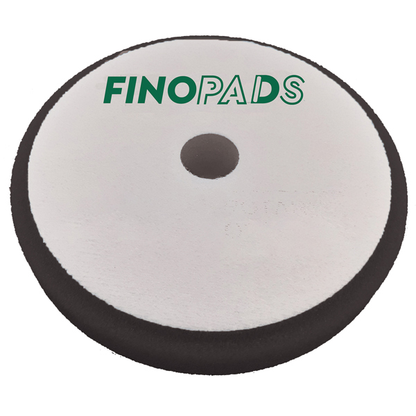 FinoPads FP-150BSR "PRO" ΣΦΟΥΓΓΑΡΙ SUPER SOFT - ΦΙΝΙΡΙΣΜΑΤΟΣ 150/180mm, ΠΑΧΟΣ 30mm (ΜΑΥΡΟ)