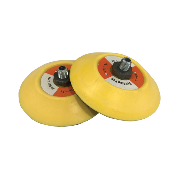 FinoPads FP-22130 MINI ΠΛΑΚΑ ΤΡΙΒΕΙΟΥ ΧΩΡΙΣ ΤΡΥΠΕΣ, Φ75 MM - ΠΑΧΟΣ 10MM, HOOKIT (5/16)