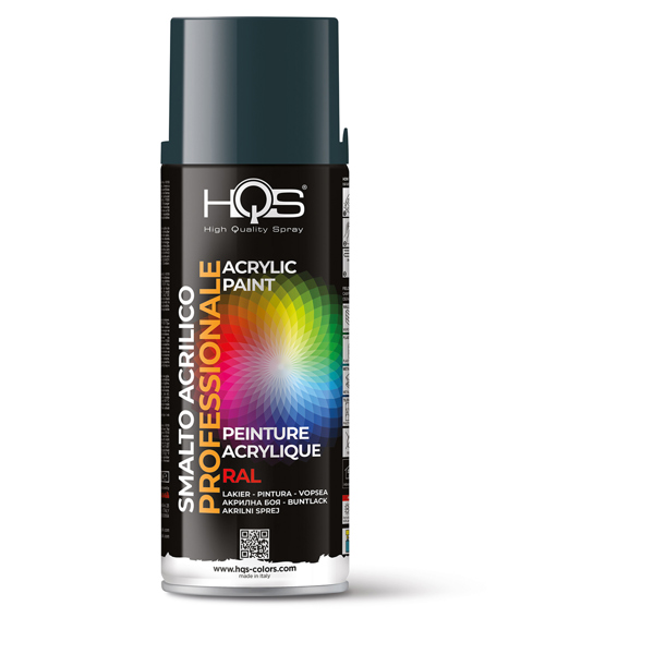HQS 400HQS7016 SPRAY RAL 7016 , ΑΝΘΡΑΚΙ - 400 ML