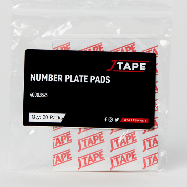 JTAPE 4000.8525_3 ΑΥΤΟΚΟΛΛΗΤΑ ΠΙΝΑΚΙΔΩΝ ΑΥΤΟΚΙΝΗΤΩΝ (ΣΕΤ 3 ΤΕΜΑΧΙΩΝ) 85MM x 25MM