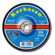 KARBOSAN 30450 ΔΙΣΚΟΣ ΠΤΕΡΥΓΙΩΝ ΓΙΑ ΑΝΟΞΕΙΔΩΤΑ , 125MM Χ 22 ZR80 CONIC FLAP