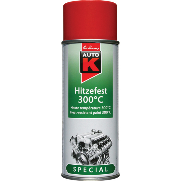 Kwasny Group AutoK 233047 SPRAY ΒΑΦΗΣ ΥΨΗΛΩΝ ΘΕΡΜΟΚΡΑΣΙΩΝ (300°C), ΚΟΚΚΙΝΟ 400 ML
