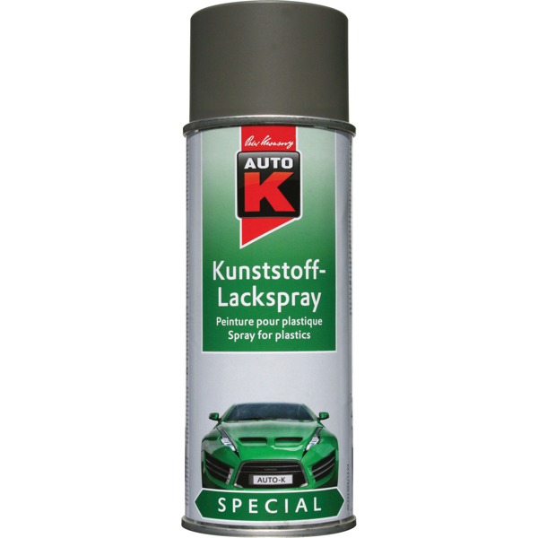 Kwasny Group AutoK 233095 SPRAY ΒΑΦΗΣ ΠΛΑΣΤΙΚΩΝ ΕΠΙΦΑΝΕΙΩΝ , ΓΚΡΙ - 400ML