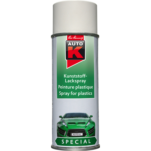 Kwasny Group AutoK 233094 SPRAY ΒΑΦΗΣ ΠΛΑΣΤΙΚΩΝ ΕΠΙΦΑΝΕΙΩΝ , ΑΣΠΡΟ - 400 ML