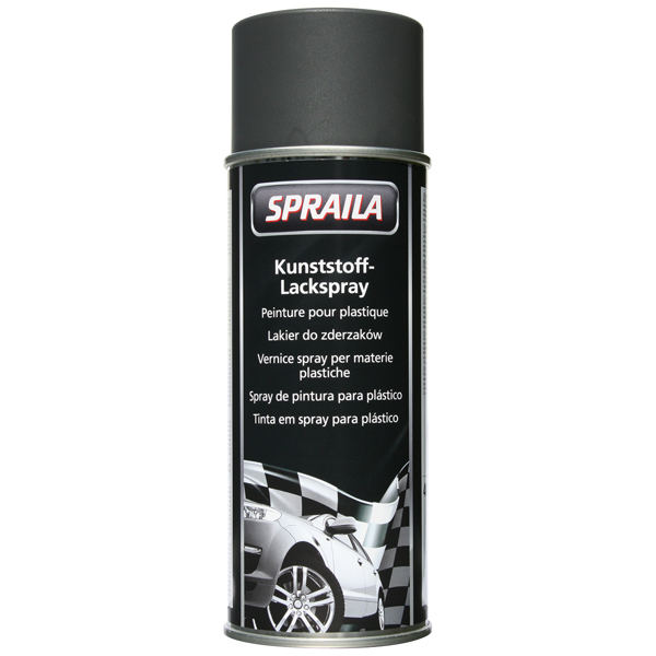 Kwasny Group Spraila 300096 SPRAY ΒΑΦΗΣ ΠΛΑΣΤΙΚΩΝ ΕΠΙΦΑΝΕΙΩΝ , ΑΝΘΡΑΚΙ - 400ML