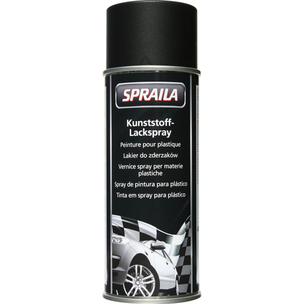 Kwasny Group Spraila 300097 SPRAY ΒΑΦΗΣ ΠΛΑΣΤΙΚΩΝ ΕΠΙΦΑΝΕΙΩΝ, ΜΑΥΡΟ - 400 ML
