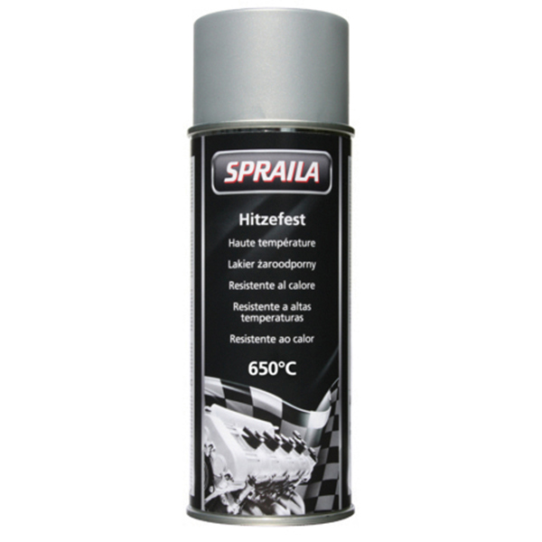 Kwasny Group Spraila 300041 SPRAY ΒΑΦΗΣ ΥΨΗΛΩΝ ΘΕΡΜΟΚΡΑΣΙΩΝ (650°C) ,ΜΑΥΡΟ - 400 ML