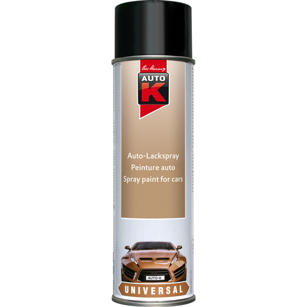 Kwasny Group AutoK 633005 SPRAY ΒΑΦΗΣ , ΜΑΥΡΟ ΓΥΑΛΙΣΤΕΡΟ  - 500ML