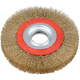 Maestro BG150.2032 BG150.2032 ΒΟΥΡΤΣΑ ΧΡΥΣΗ ΓΙΑ ΔΙΔΥΜΟ ΤΡΟΧΟ BG150T (Φ150x20 x D32MM) ΜΕ ΑΝΤΑΠΤΟΡΑ ΓΙΑ ΣΥΝΔΕΣΗ 12,7mm