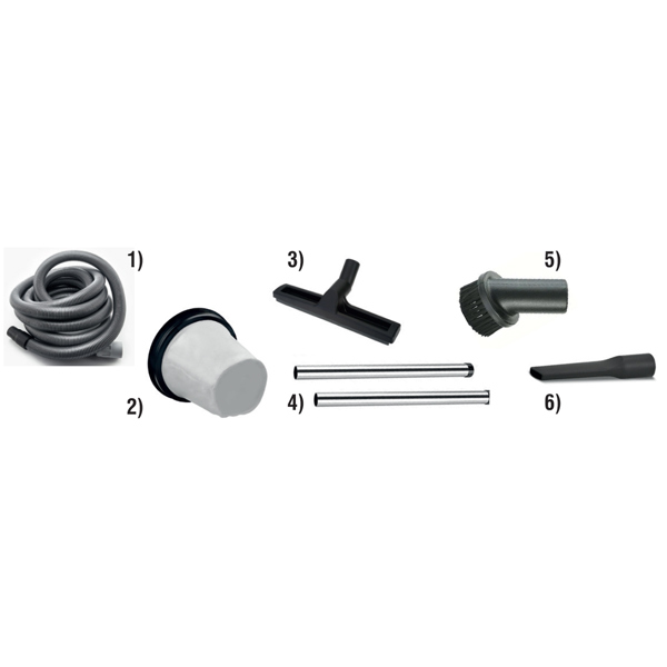 Maestro CT-508009 ΣΕΤ ΑΞΕΣΟΥΑΡ ΓΙΑ MVC508/30L (1 Χ ΠΕΛΜΑ, 1 Χ ΡΟΥΞΟΥΝΙ, ΣΠΙΡΑΛ 4.5M, 2 Χ ΠΡΟΕΚΤ., 1 Χ ΣΑΚΟΥΛ