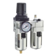 Maestro AERO1300-FRL-1_4 ΦΙΛΤΡΟΡΥΘΜΙΣΤΗΣ & ΕΛΑΙΩΤΗΡΑΣ 1700L/min,10BAR,40μ,20/50mL,221mm (ΜΑΥΡΟ)