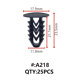Maestro A218 ΚΛΙΠΣ ΣΥΓΚΡΑΤΗΣΗΣ ΑΜΑΞΩΜΑΤΟΣ (TREE TYPE)