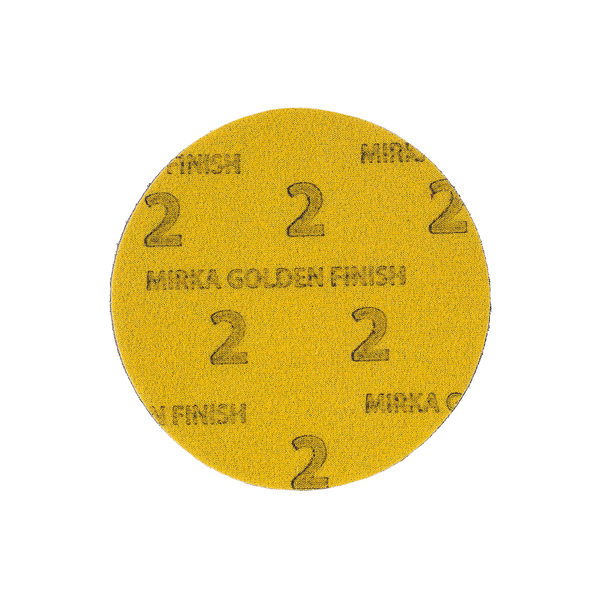 MIRKA 8A24101502GF GOLDEN FINISH-2 ΓΥΑΛΟΧΑΡΤΟ ΤΡΙΒΗΣ 150MM 5MM, 2ο ΣΤΑΔΙΟ
