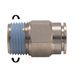 OMG ART520-1_4_D12 ΤΑΧΥΣΥΝΔΕΣΜΟΣ ΕΥΘΥΣ, ΑΡΣ. 1/4 - Φ12MM