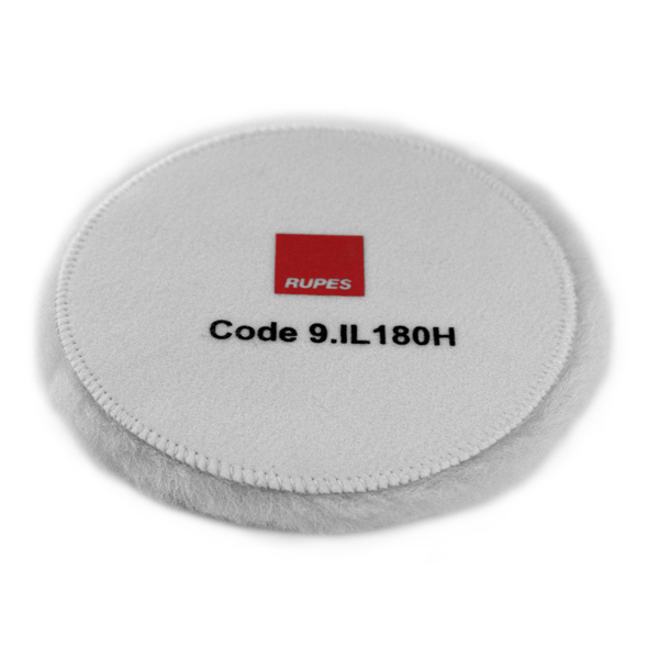 RUPES 9.IL180H ΓΟΥΝΑ ΑΠΟ ΦΥΣΙΚΟ ΜΑΛΙ - ΚΟΠΤΙΚΗ / COARSE, 180ΜΜ (ΛΕΥΚΗ)
