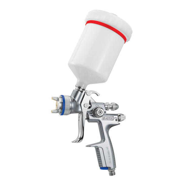 SATA 157875 SATAjet 1000 B RP - ΠΙΣΤΟΛΙ ΒΑΦΗΣ ΑΝΩ ΔΟΧΕΙΟ, ΚΟΚΚΑΛΙΝΟ ΚΑΔΟ 600ML & ΑΝΤ. (ΜΠΕΚ 0.8)